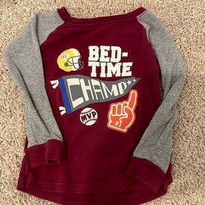 3T bedtime champ pajama shirt